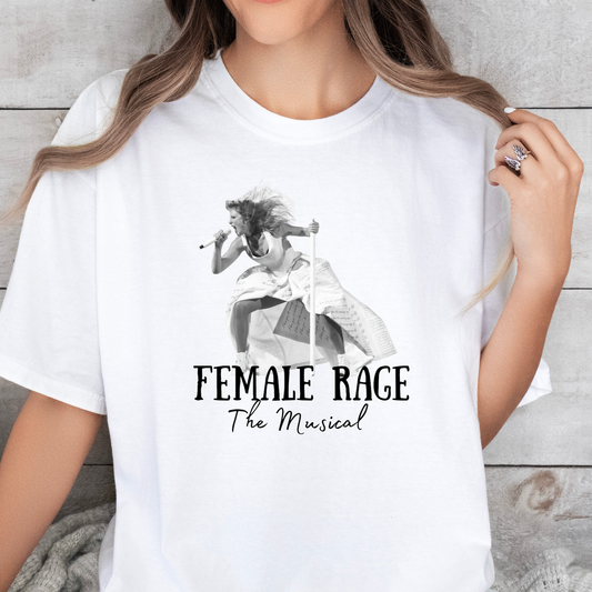 Female Rage The Musical T-Shirt | TTPD Merch | Swift Fan Must-Have | Empowering Swiftie Apparel | Perfect Gift for Fans of Swift| TS Shirt